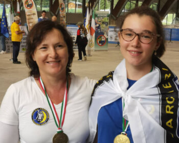 Sandra Bortolussi bronzo nella categoria Cacciatrici e Rachele De Poi oro nella categoria Scout. Entrambe nella specialità di Arco Nudo.